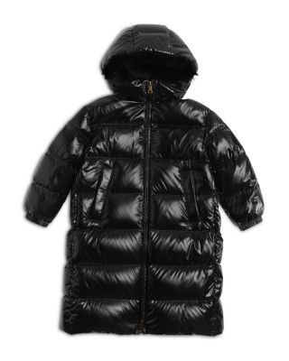 Moncler Girls' Ganevry Long Down Parka - Big Kid