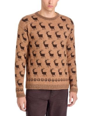 Moncler Grenoble Girocollo Intarsia Tricot Sweater