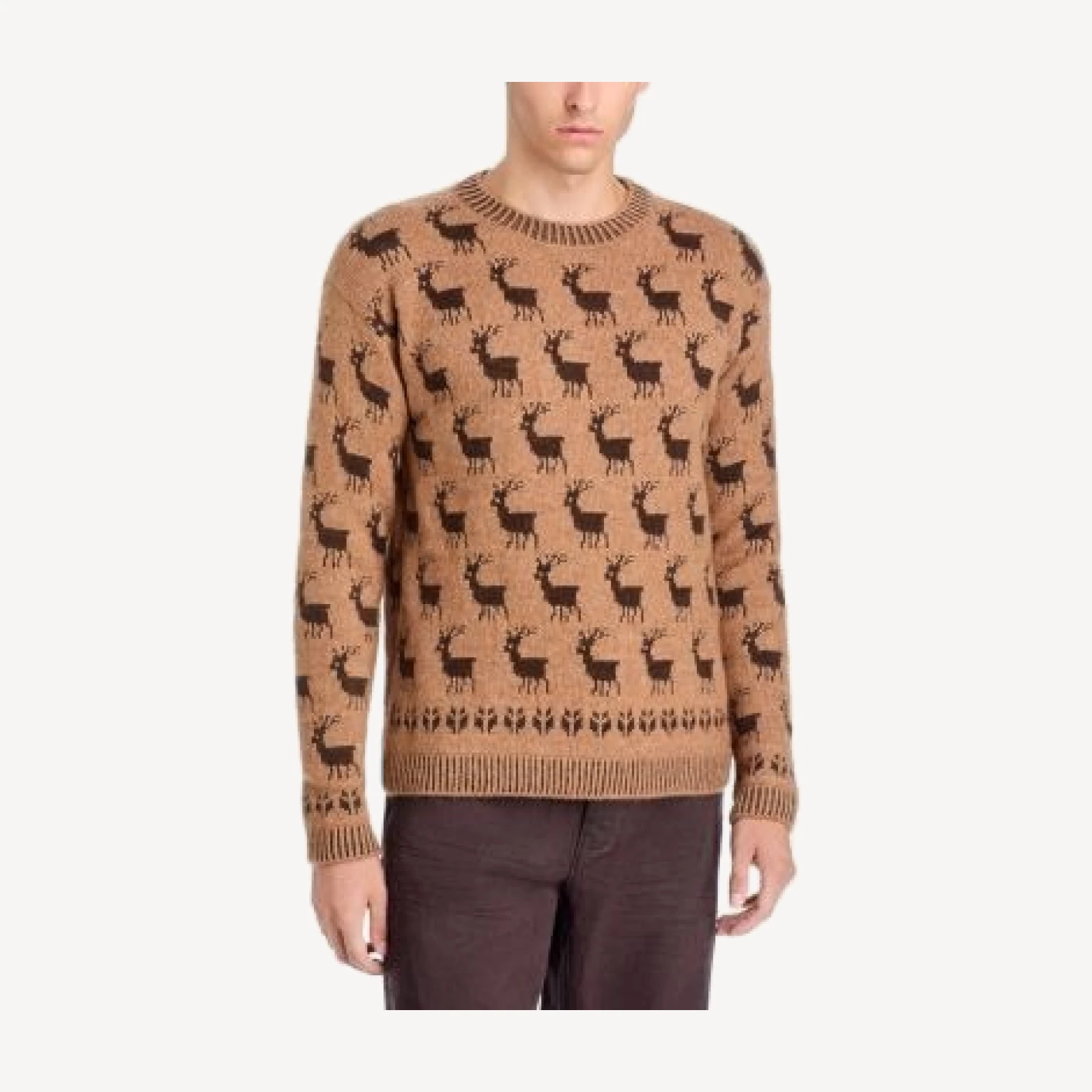 Moncler Grenoble Girocollo Intarsia Tricot Sweater
