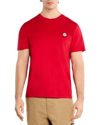 Moncler Cotton Short Sleeve Logo Tee