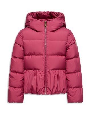Moncler Girls' Elizaveta Hooded Down Puffer Jacket - Little Kid