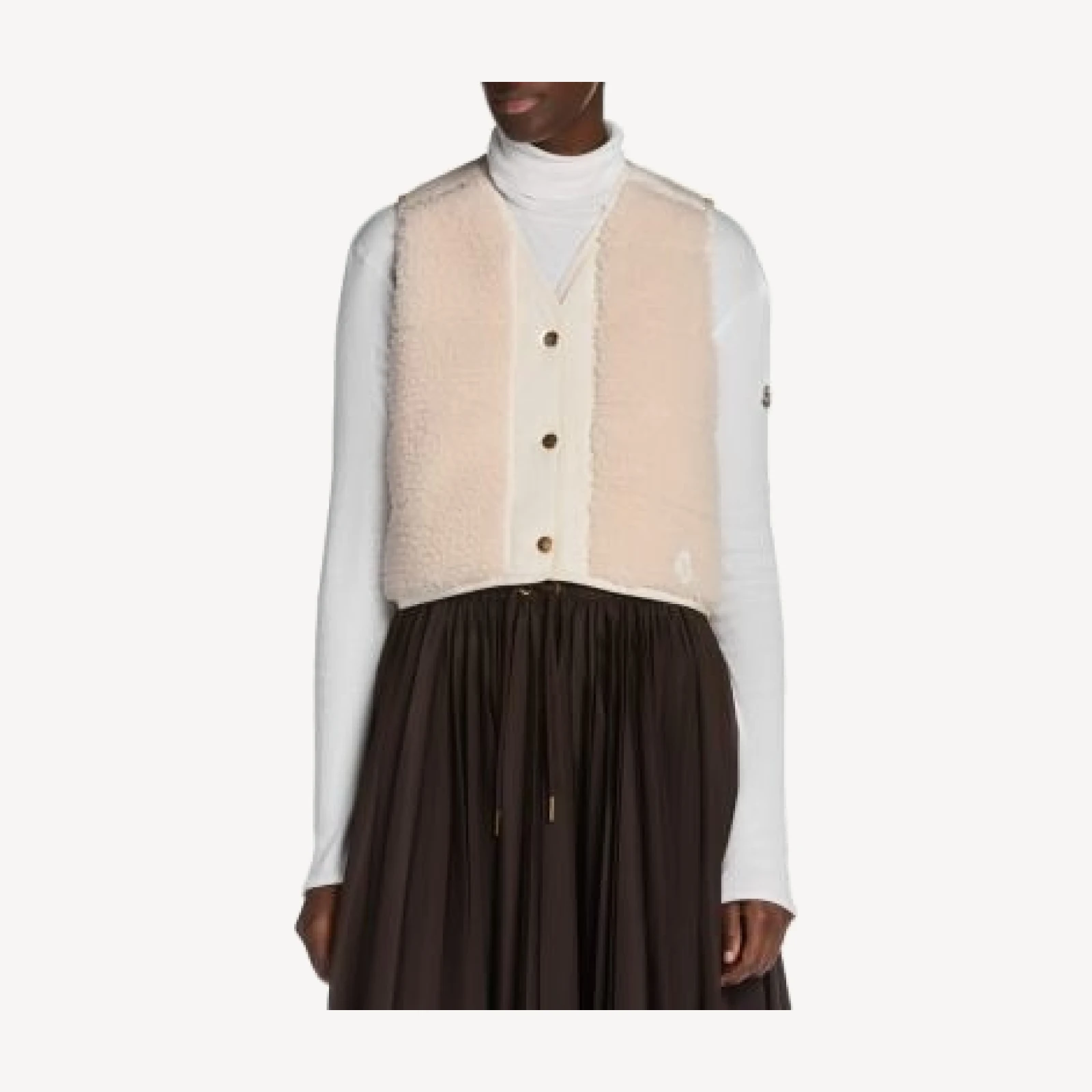 Moncler Teddy Front Vest