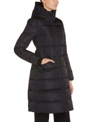 Moncler Avocette Hooded Long Down Coat