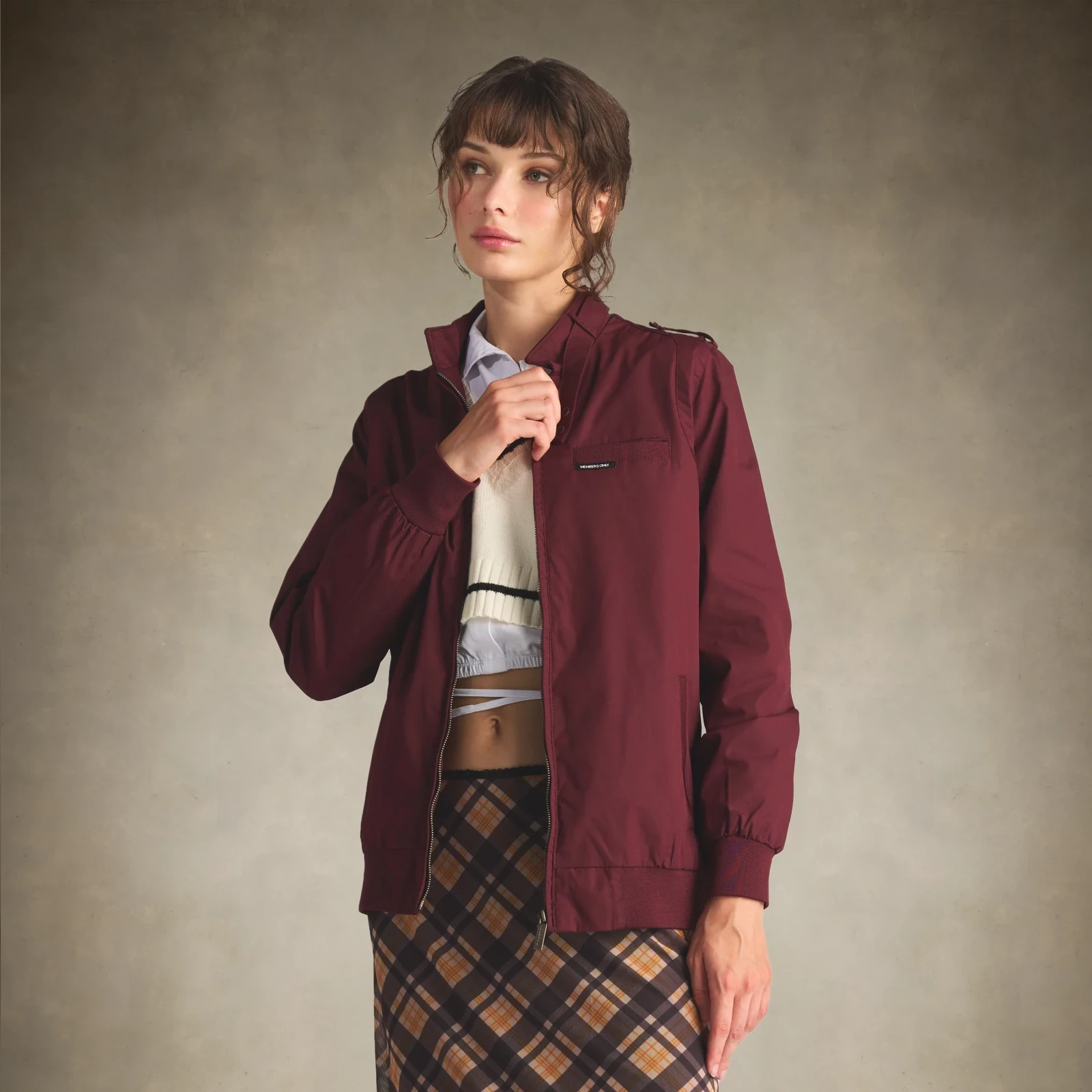 Women's Classic Iconic Racer Jacket (Slim Fit)