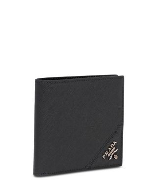 Prada Saffiano Leather Wallet With Coin Purse
