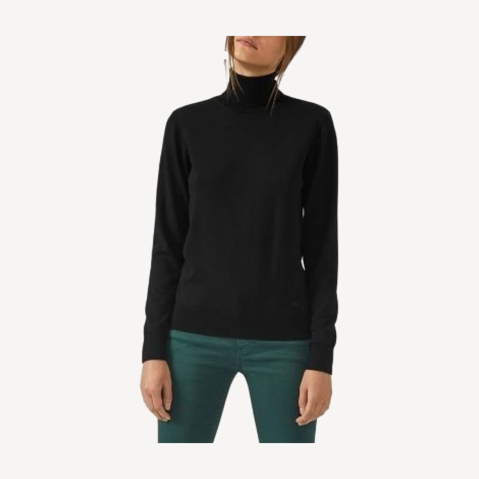 Emporio Armani Merino Wool Turtleneck Sweater