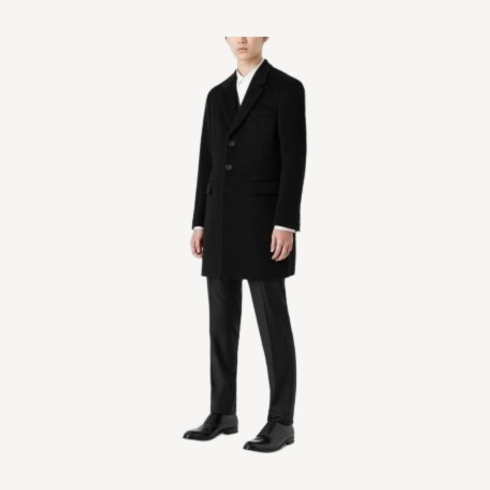 Emporio Armani Essential Beaver Cashmere Top Coat