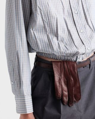 Prada Madras Fabric Shirt