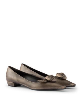 Prada Women's Leather Ballerinas