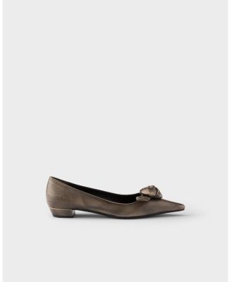 Prada Women's Leather Ballerinas