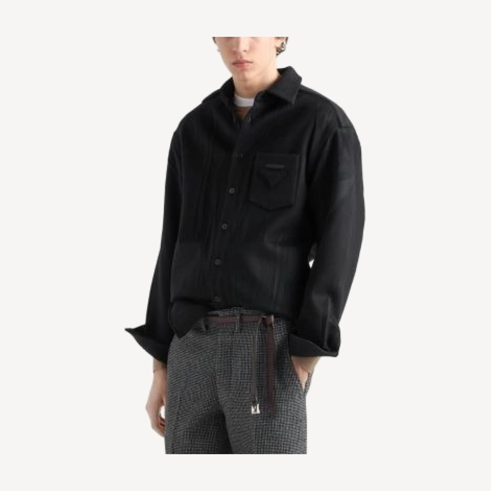 Prada Wool and Cashmere Shirt