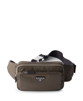 Prada Re-Nylon and Saffiano Leather Belt Bag