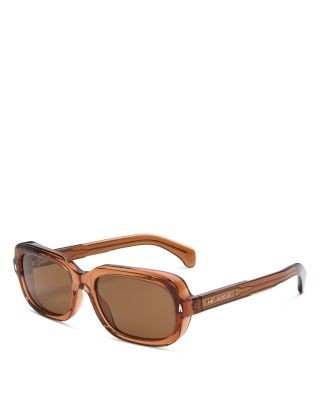 Moncler Rectangle Sunglasses, 55mm