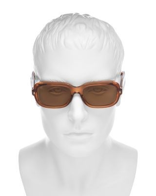 Moncler Rectangle Sunglasses, 55mm