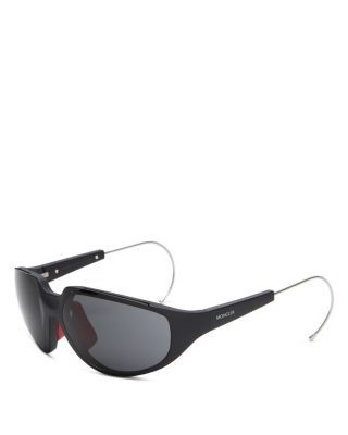 Moncler Mask Sunglasses, 63mm
