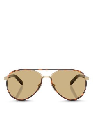Prada Pr B57S Aviator Sunglasses, 59mm