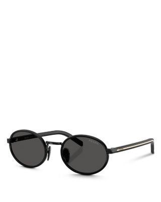 Prada Pr B56S Oval Sunglasses, 52mm