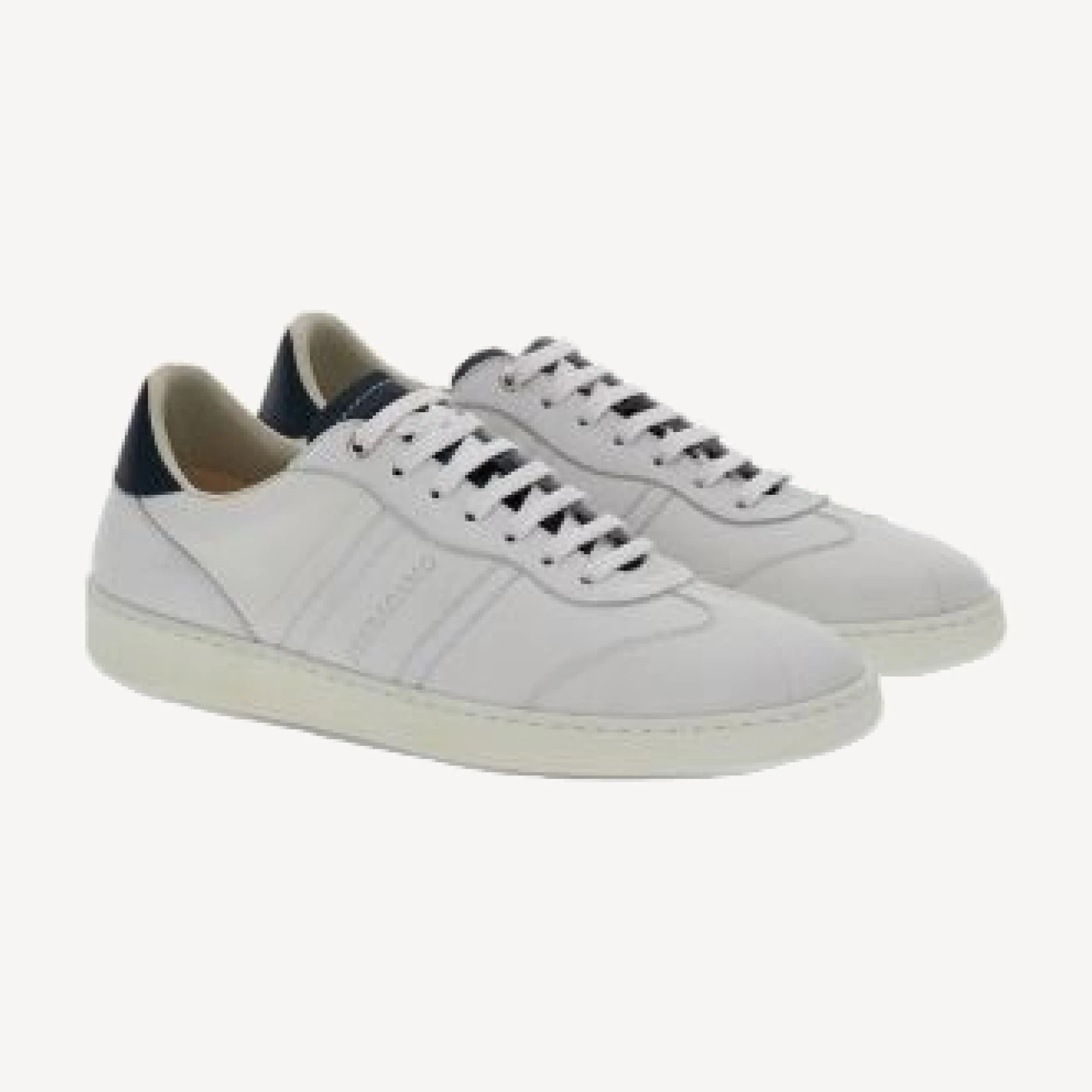 Ferragamo Men's Achille Lace Up Leather Sneakers