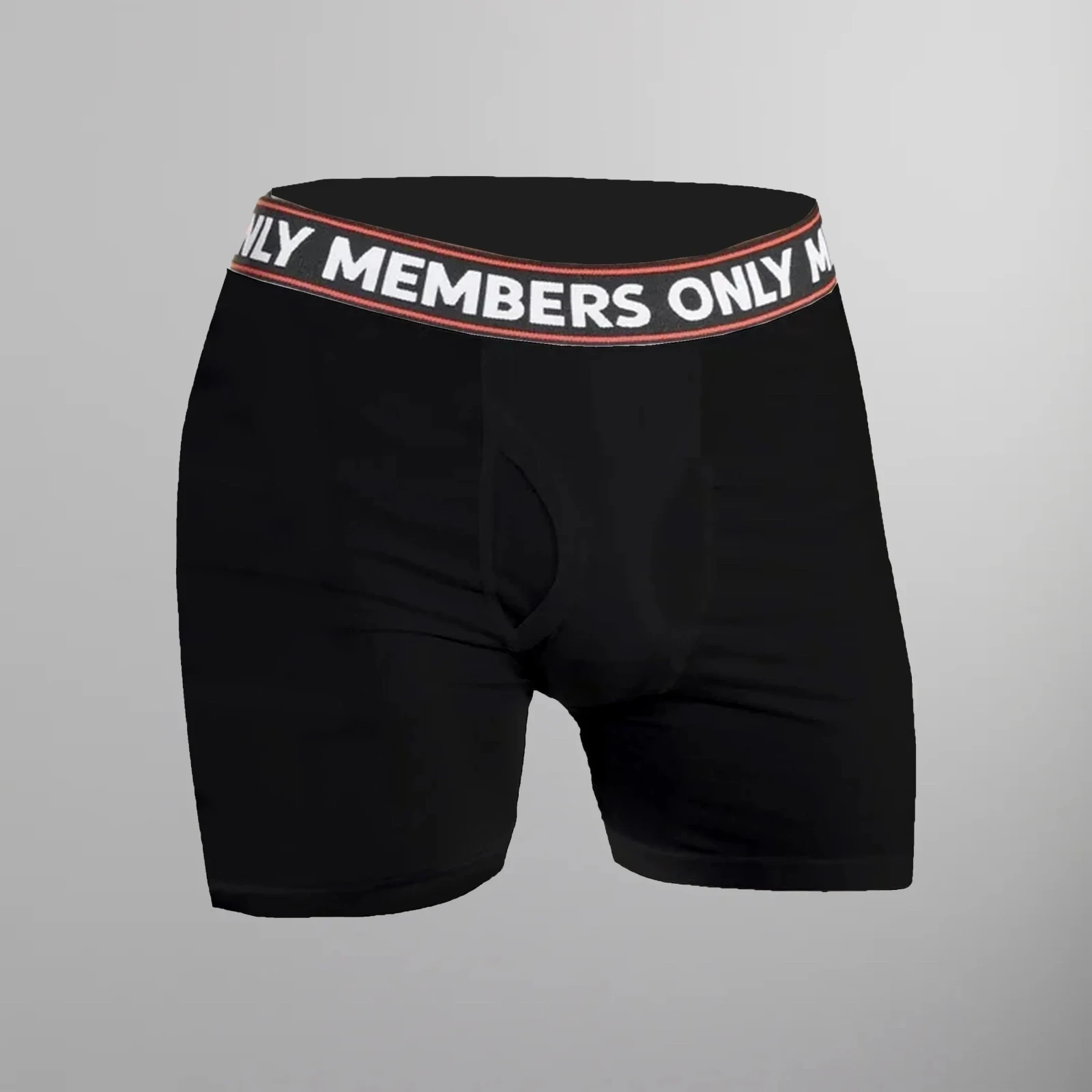 Men's 3 Pack Poly Spandex Athletic Stripe Boxer Briefs - Black White Stripe - FINAL SALE