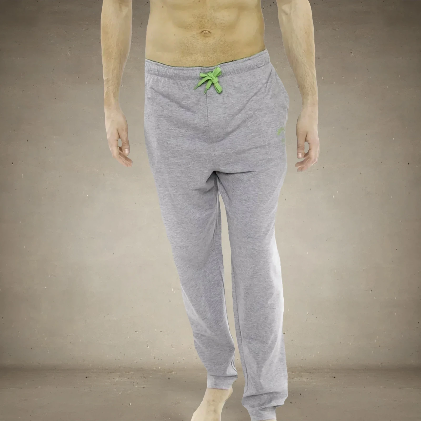 Men's Heather Contrast Elastic Sleep Pants - FINAL SALE