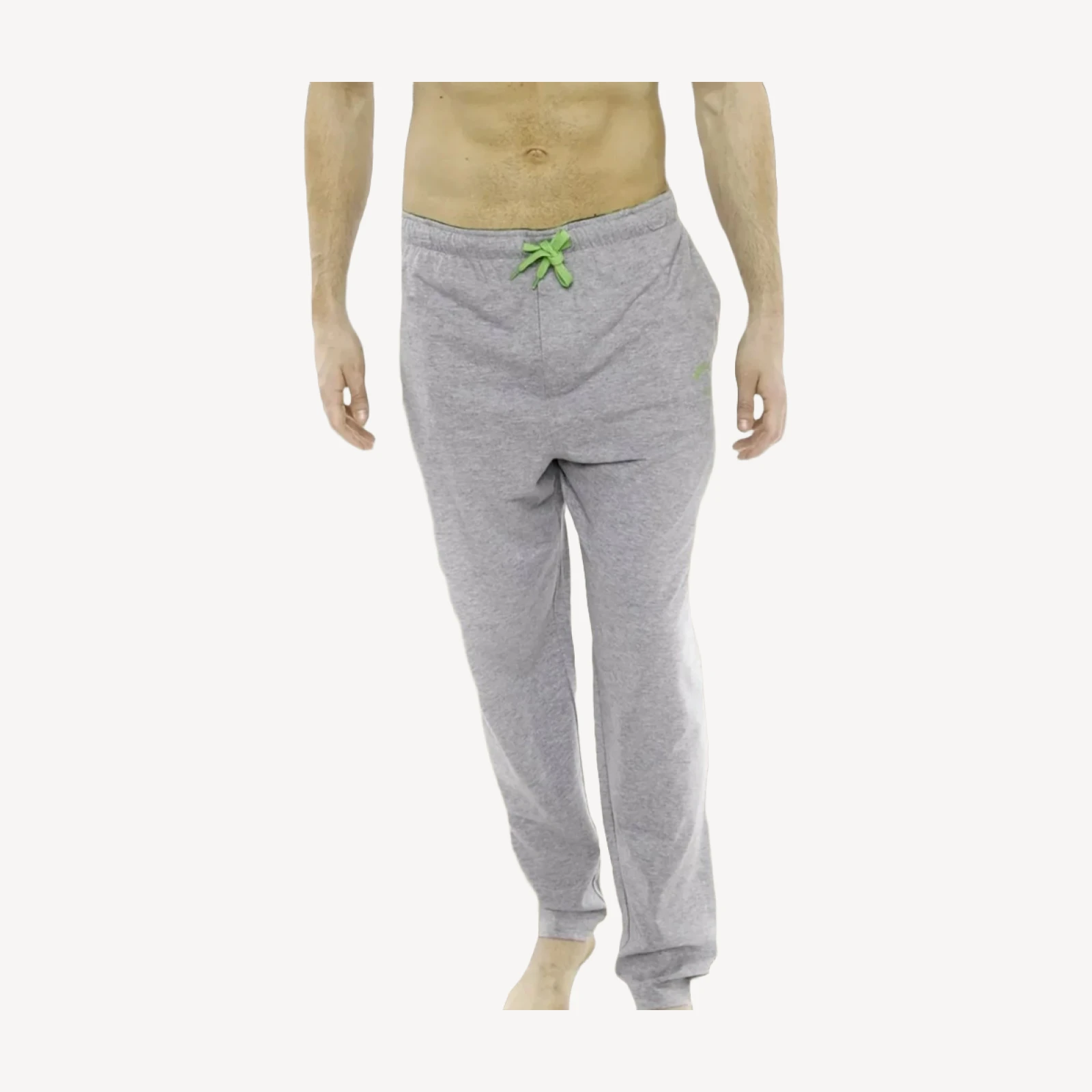 Men's Heather Contrast Elastic Sleep Pants - FINAL SALE