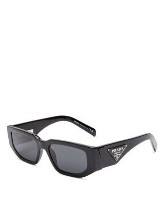 Prada Symbole Rectangular Sunglasses, 54mm