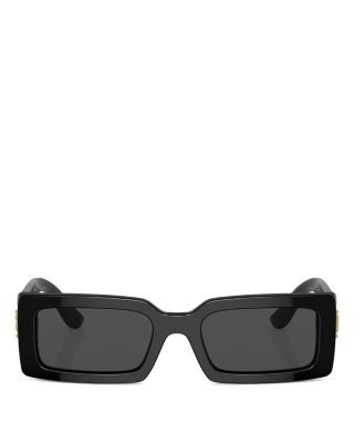 Dolce & Gabbana Rectangular Sunglasses, 53mm