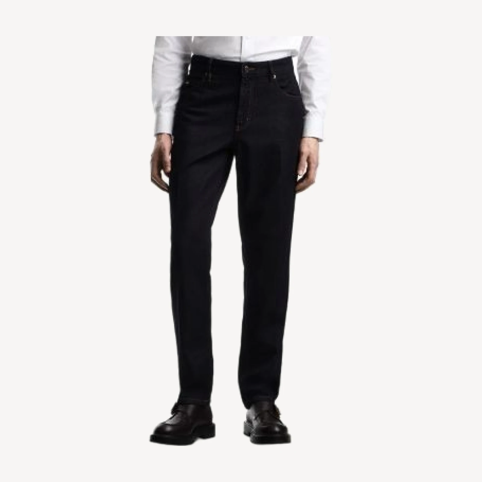 Emporio Armani J50 Regular Fit Jeans in Blue Denim