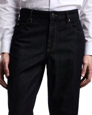 Emporio Armani J50 Regular Fit Jeans in Blue Denim