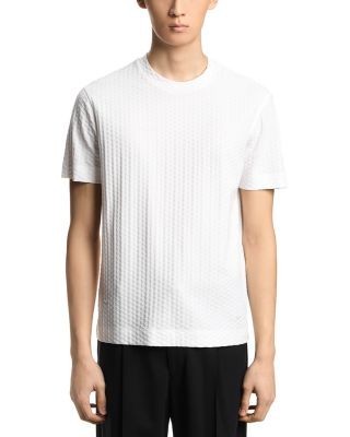 Emporio Armani Jacquard Crewneck T-Shirt
