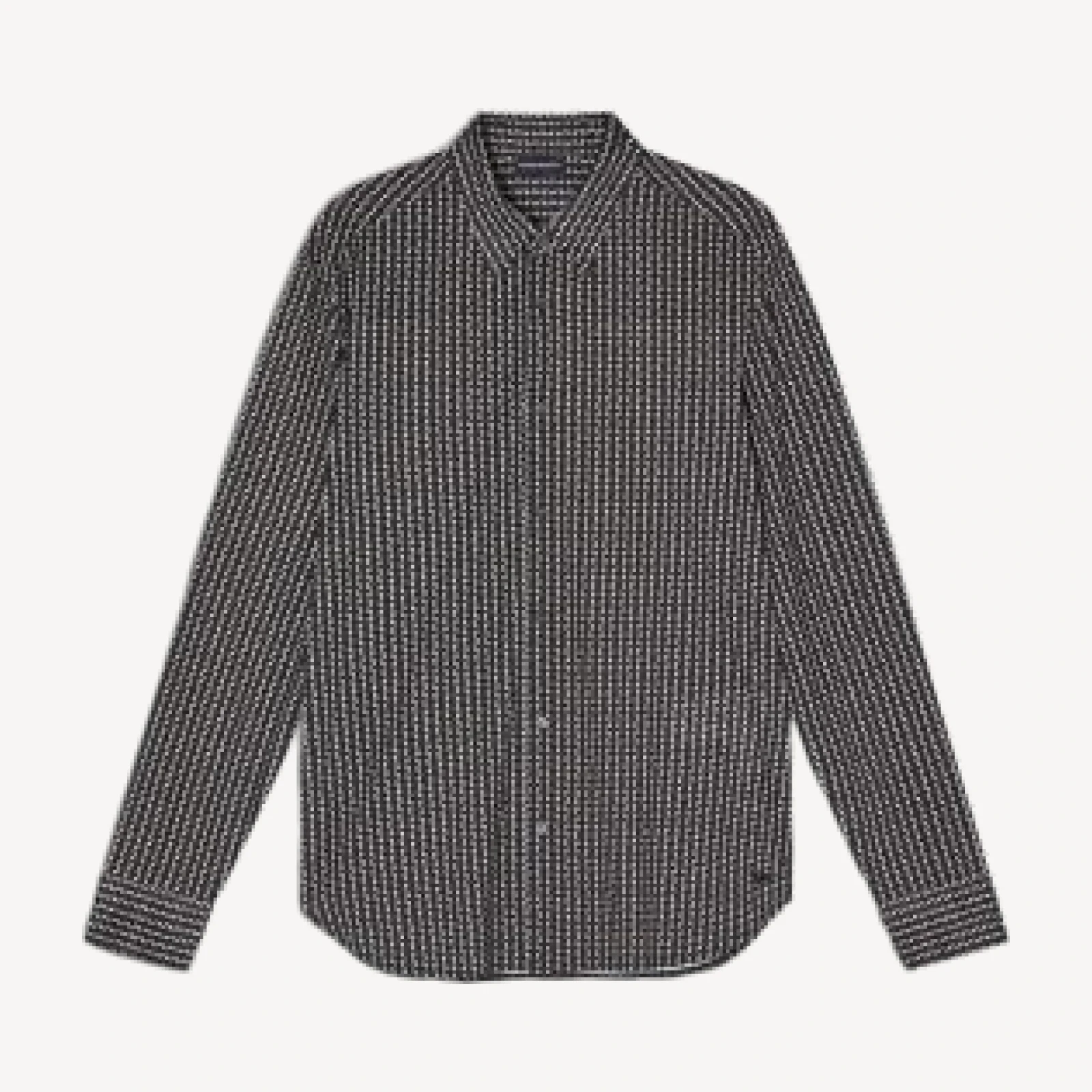 Emporio Armani Regular Fit Micro-Geo Shirt
