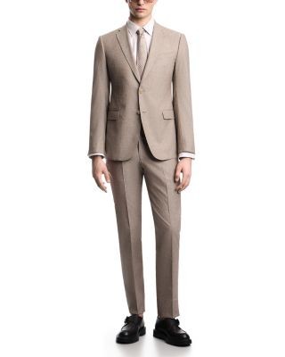 Emporio Armani New York Regular Fit Textured Dress Shirt