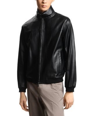 Emporio Armani Essential Glove Like Nappa Lambskin Jacket