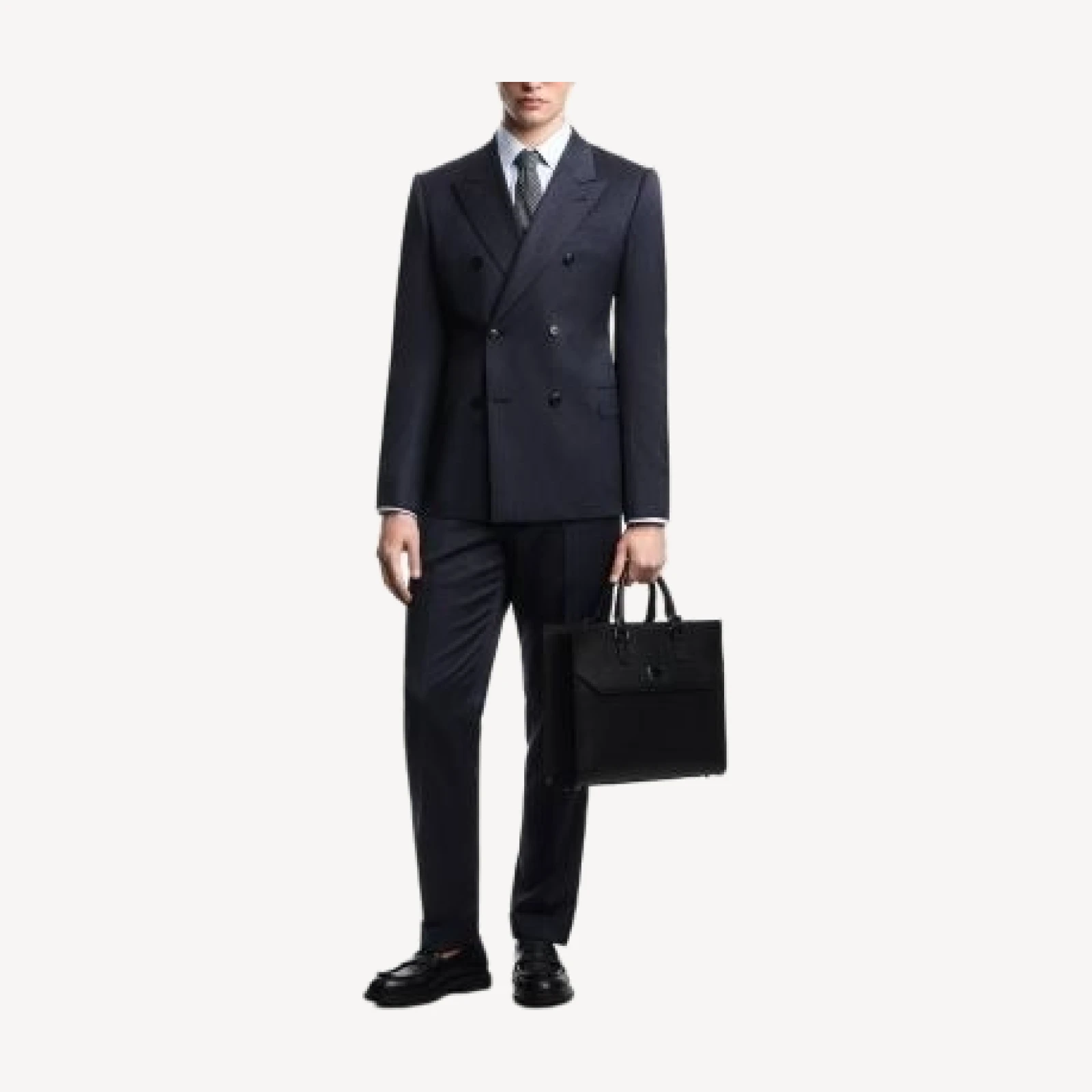 Emporio Armani New York Regular Fit Textured Shirt