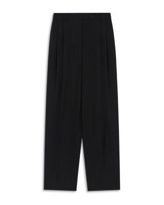 Emporio Armani Straight Pleated Pants