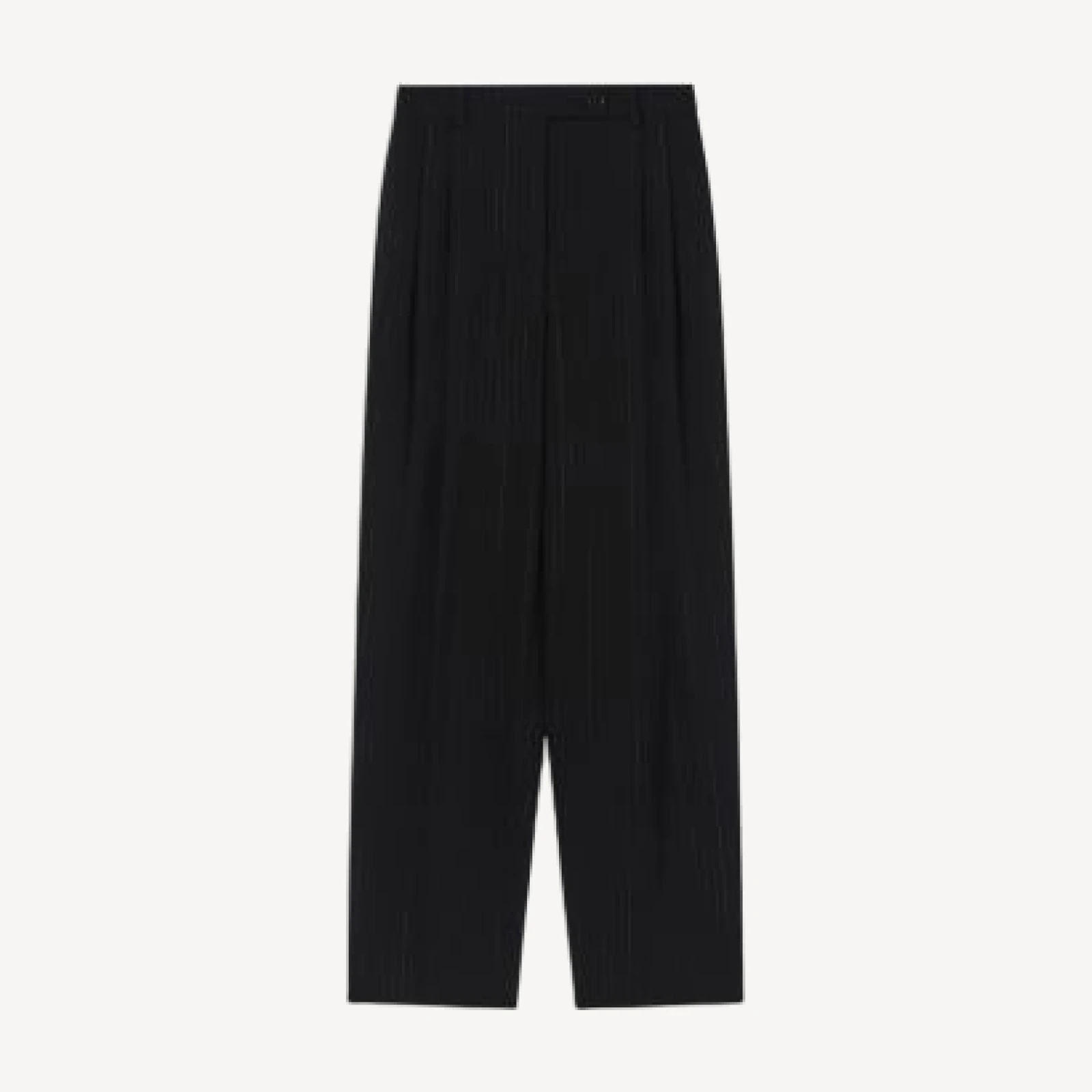 Emporio Armani Straight Pleated Pants
