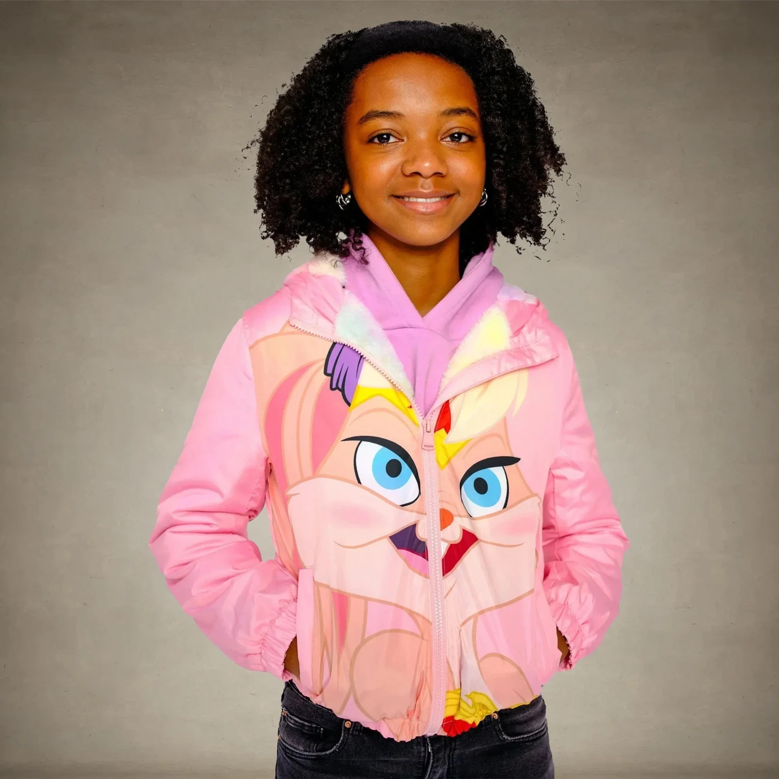 Girl's Midweight with Fur Lining Jacket - FINAL SALE