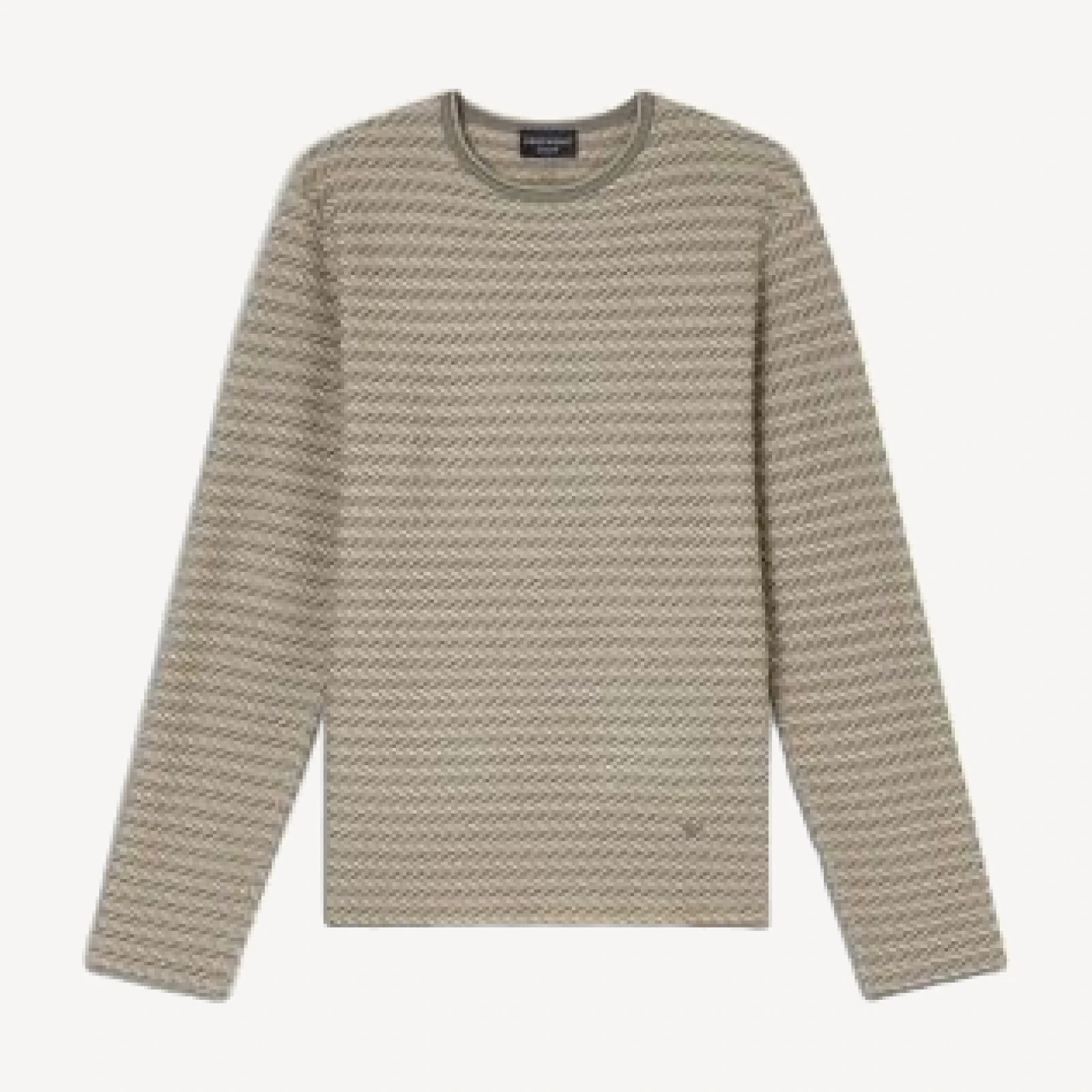 Emporio Armani Pullover Chevron Sweater