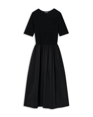 Emporio Armani Mixed Media Dress