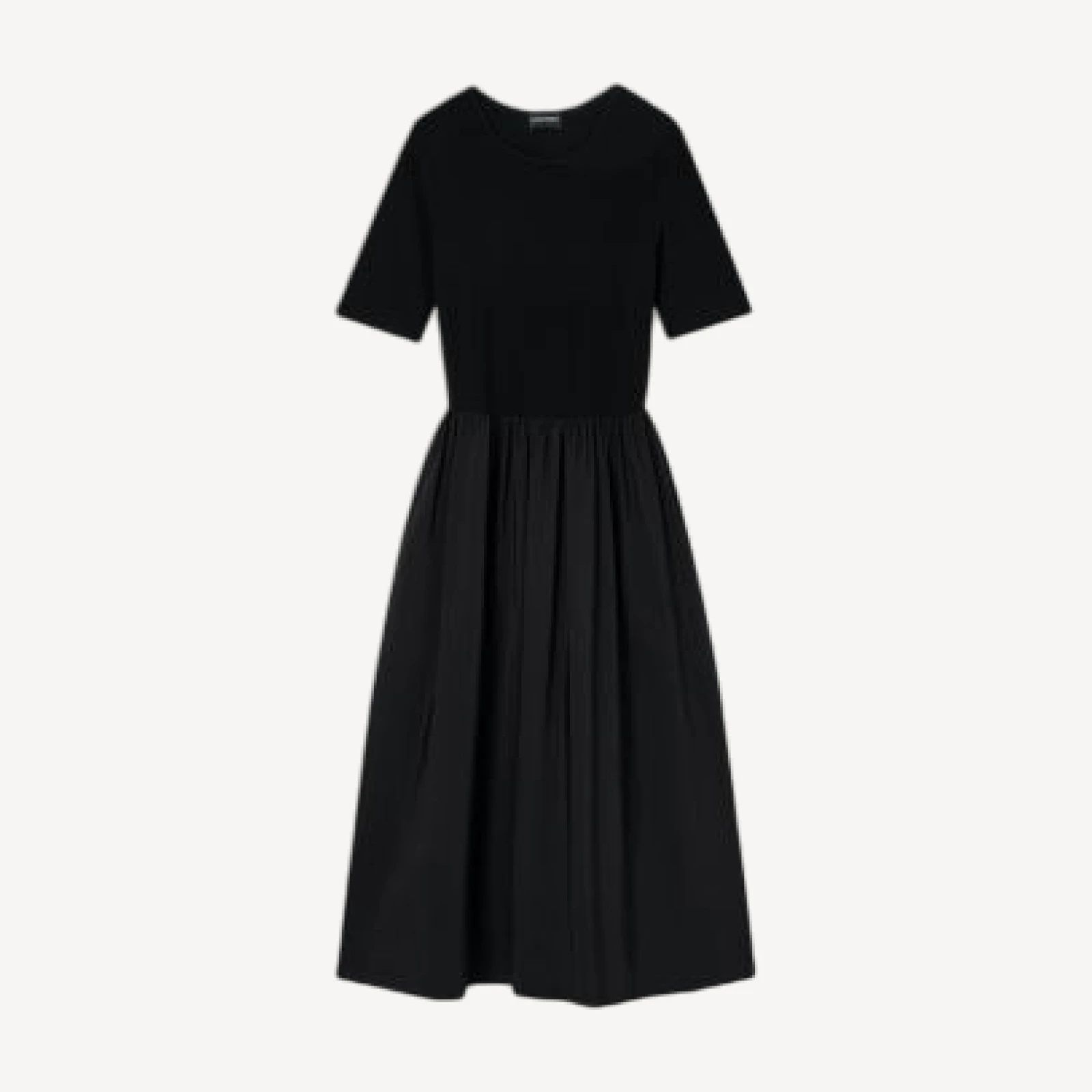 Emporio Armani Mixed Media Dress