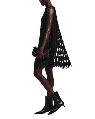 Emporio Armani Perforated Shift Dress