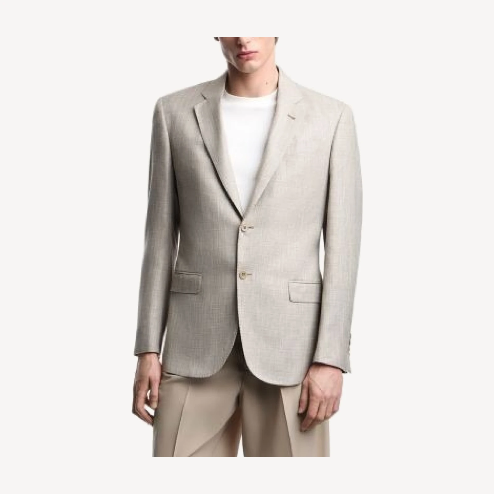 Emporio Armani G Line Regular Fit Single Breasted Notch Lapel Jacket