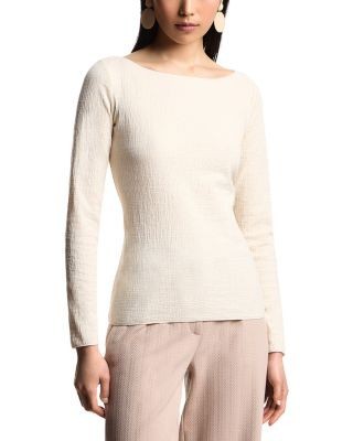 Emporio Armani Textured Top