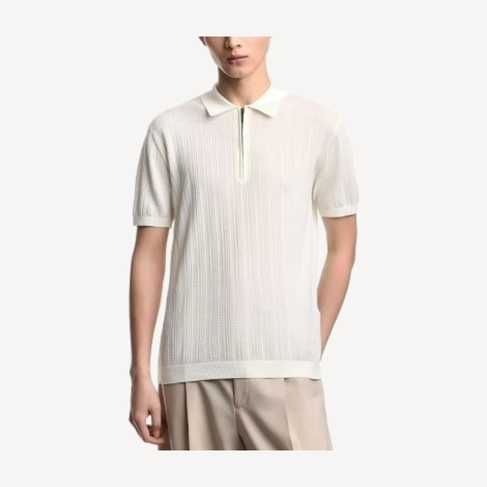 Emporio Armani Regular Fit Pullover Polo Shirt