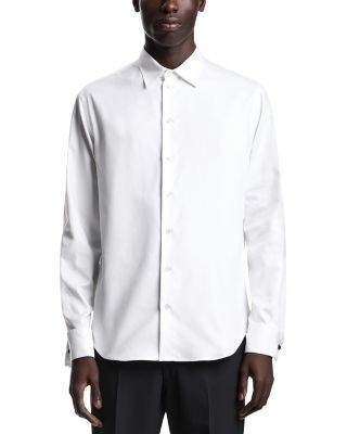Emporio Armani Essentials Cotton Dress Shirt with French Cuffs