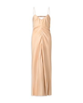 Emporio Armani Pongee Silk Maxi Dress