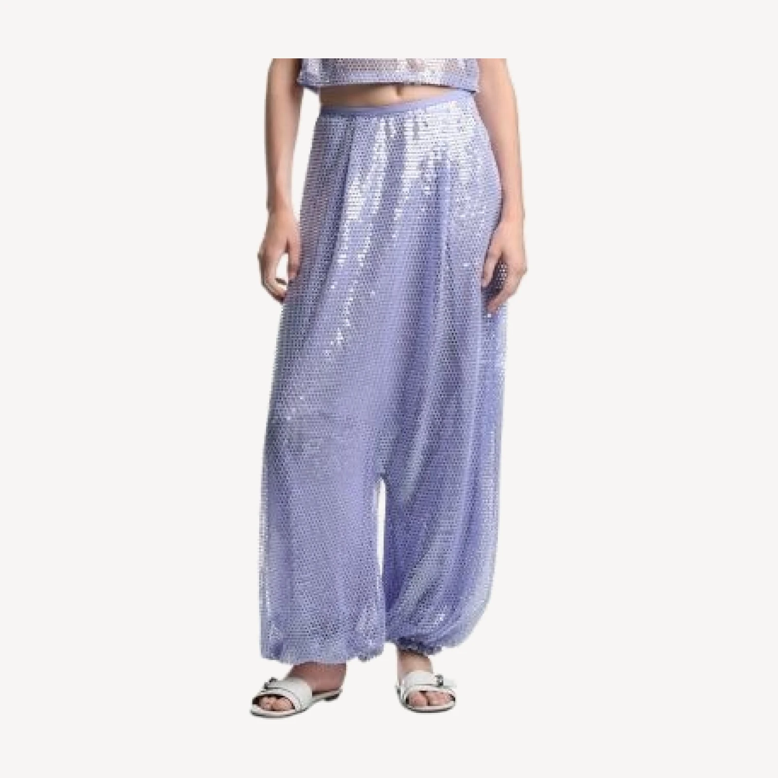 Emporio Armani Sequinned Harem Pants