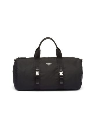 Prada Re-nylon and Saffiano Leather Duffle Bag