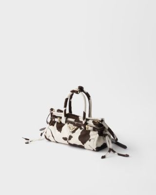 Prada Bonnie Mini Printed Leather Handbag