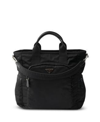 Prada Re-nylon and Saffiano Leather Tote Bag